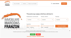 Desktop Screenshot of marcon-franzon.it